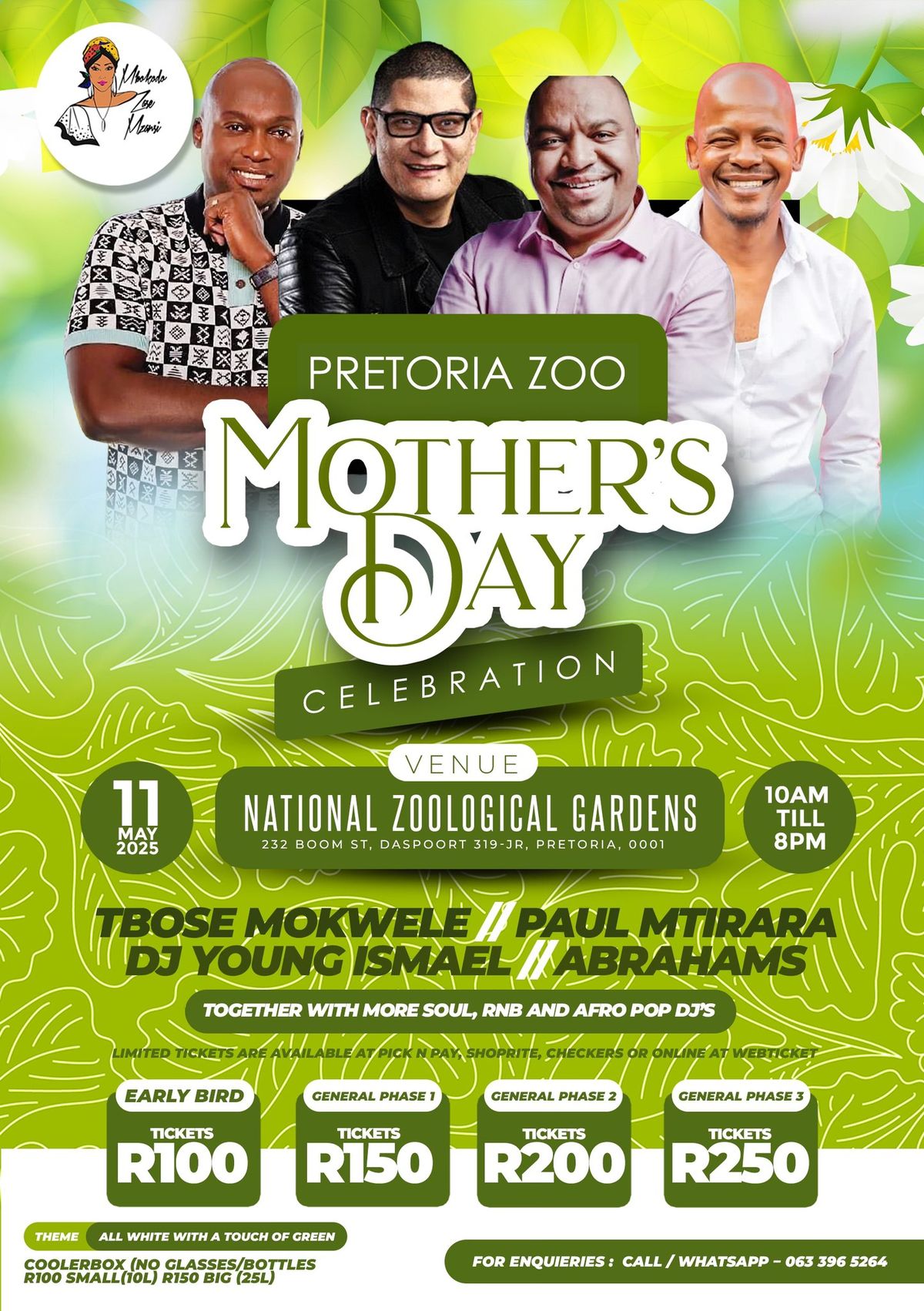 Pretoria Zoo Mothers Day Celebration