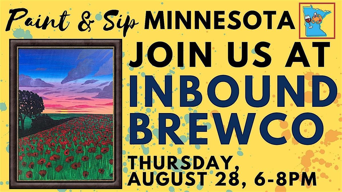 August 28 Paint & Sip at Inbound BrewCo