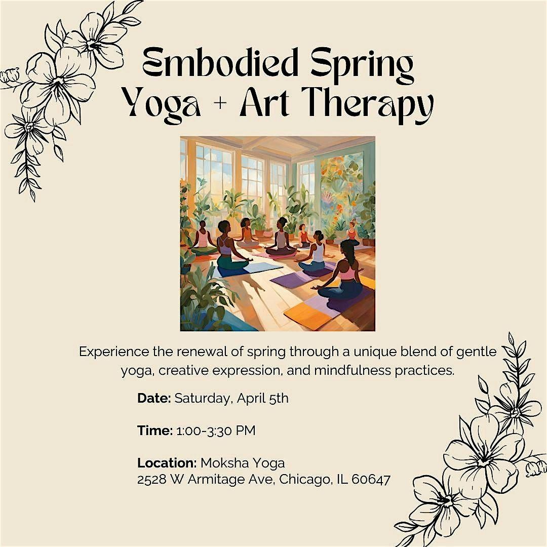 Embodied Spring: Yoga + Art Therapy