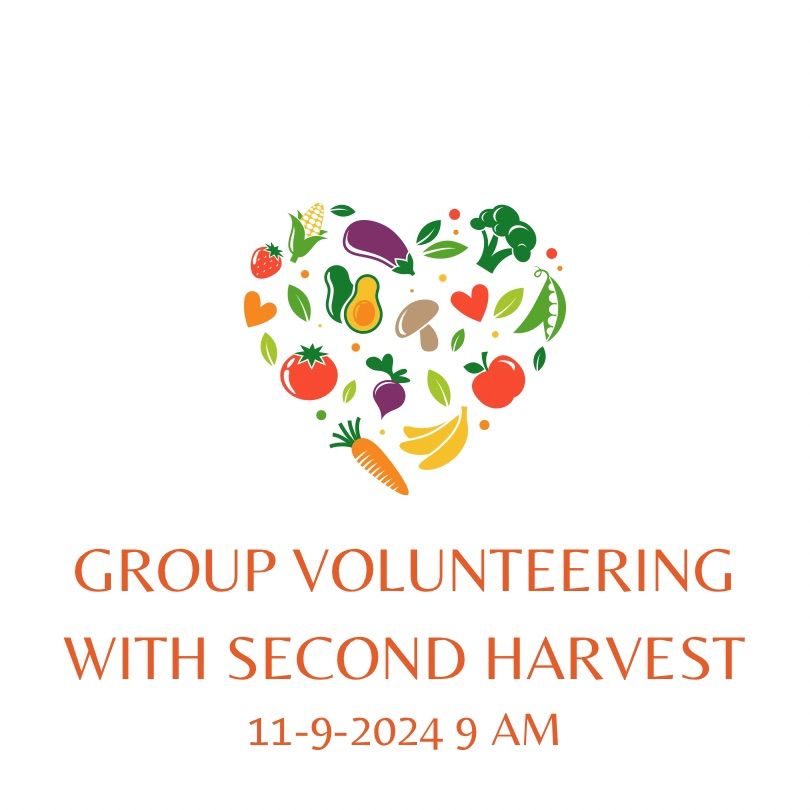 Group volunteering with Second Harvest