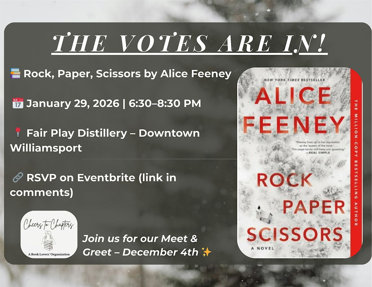 January CTC Meeting: "Rock, Paper, Scissors"