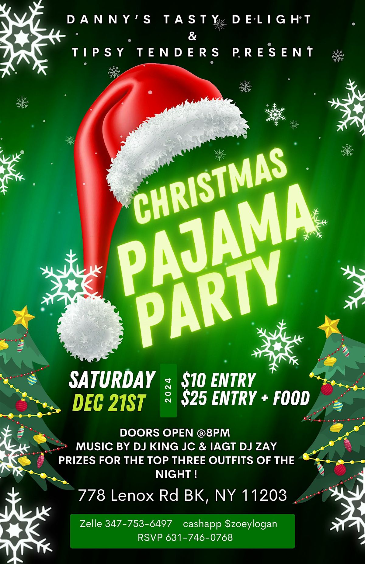 Christmas Pajama Party