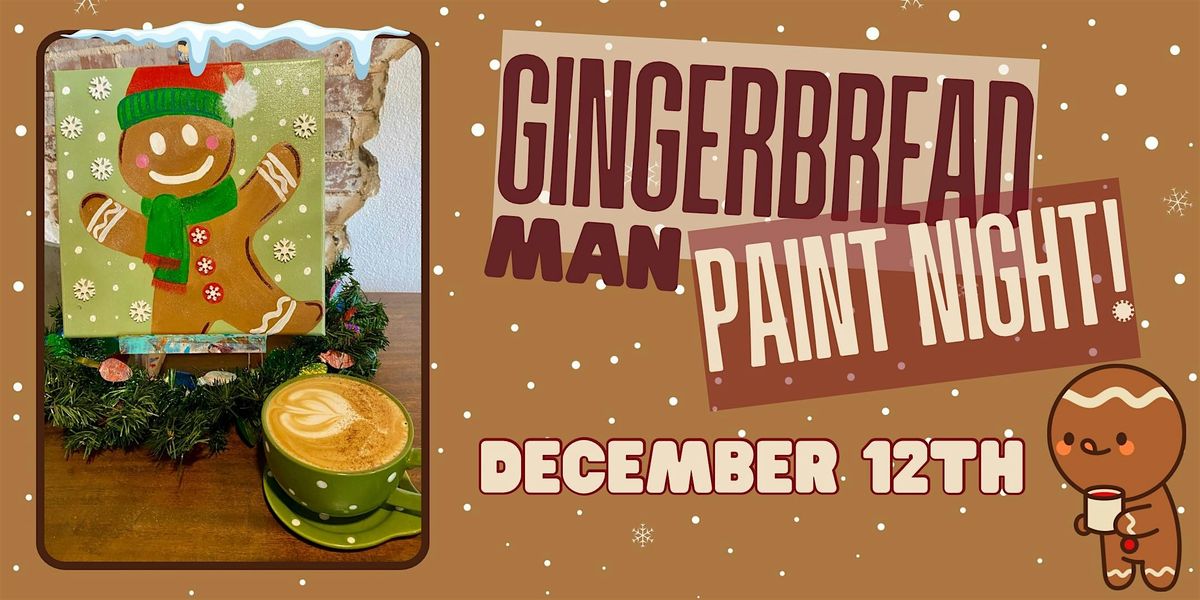 Gingerbread Man Guided Paint!