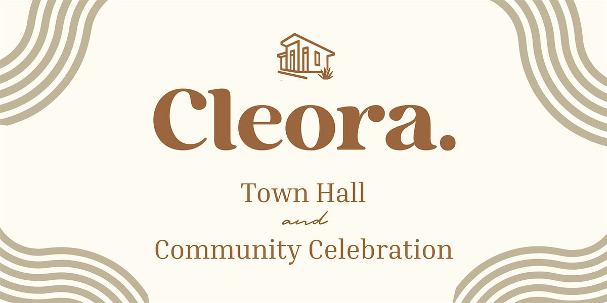 Cleora Town Hall & Community Celebration