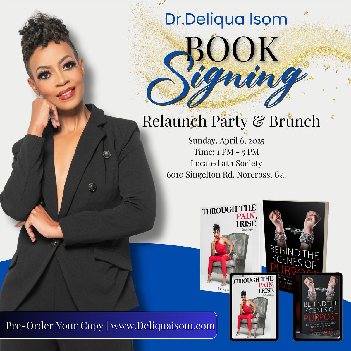 Book Sign Relaunch Party & Brunch