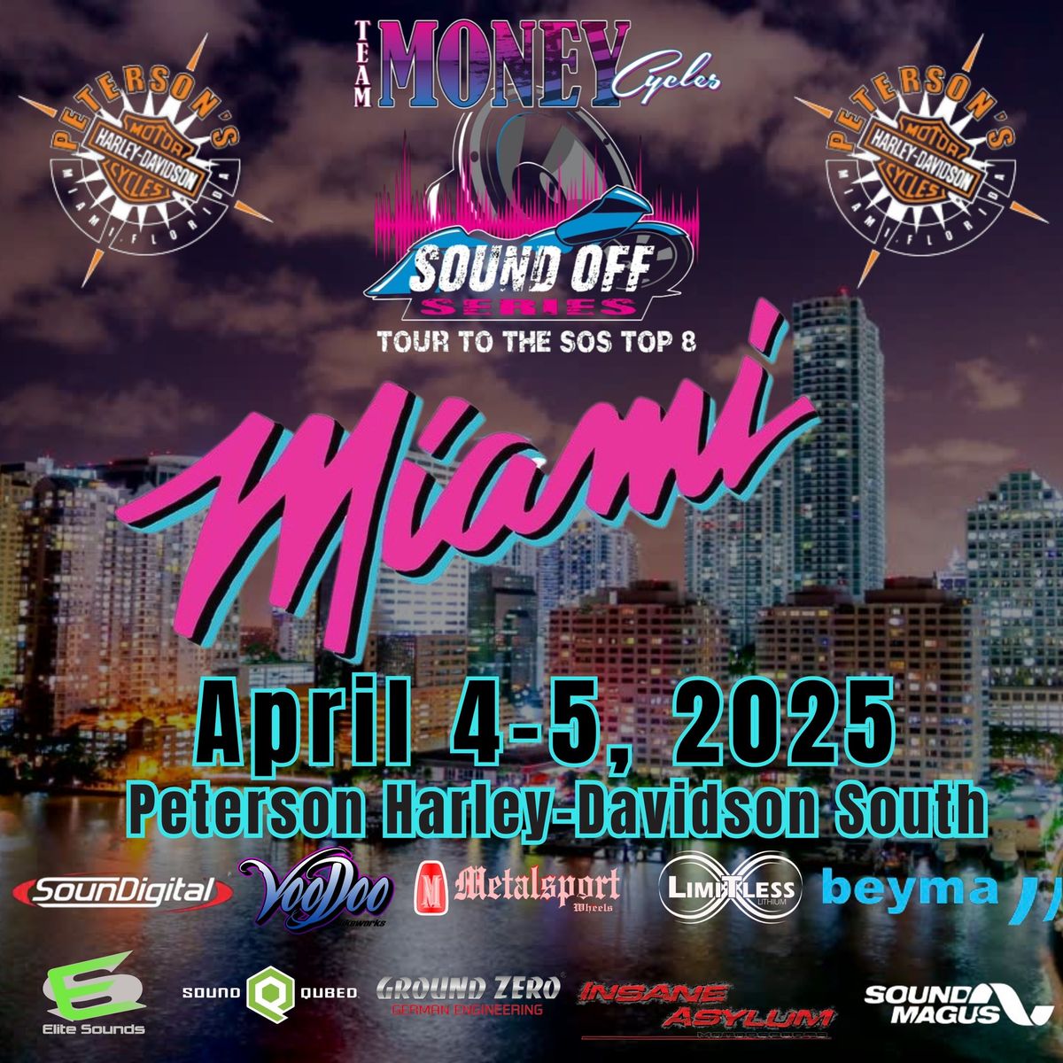 SOS MIAMI "2025 Tour to the SOS TOP 8"