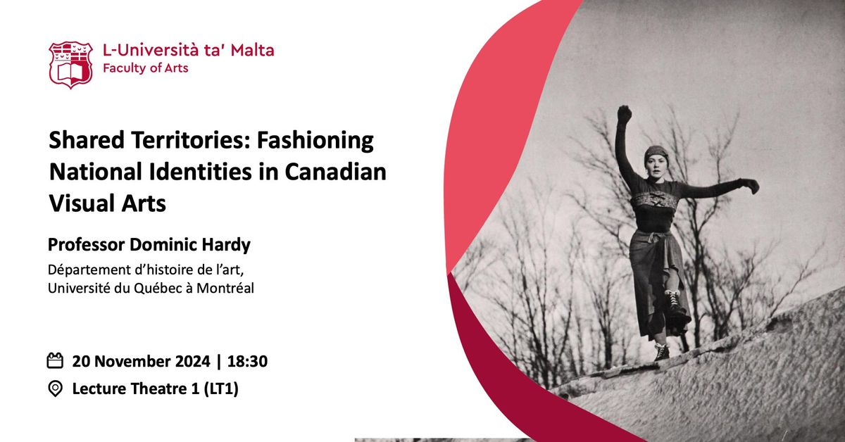 Shared Territories: Fashioning National Identities in Canadian Visual Arts