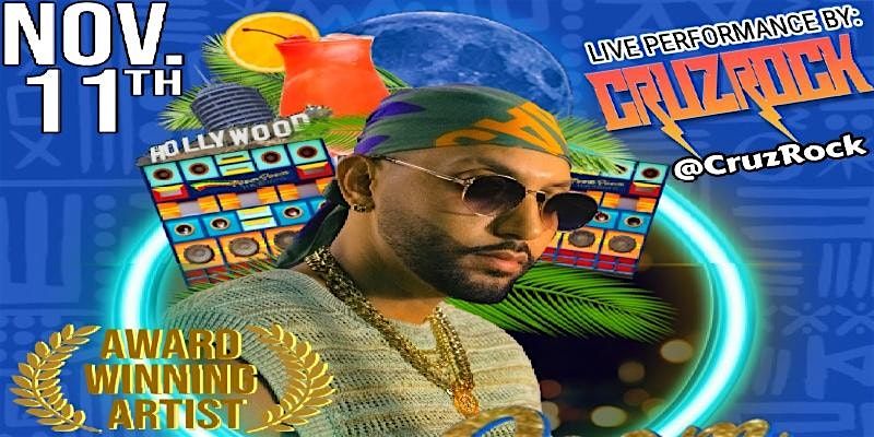VIRGIN ISLAND's AWARD WINNING ARTIST "CRUZ ROCK" LiVE