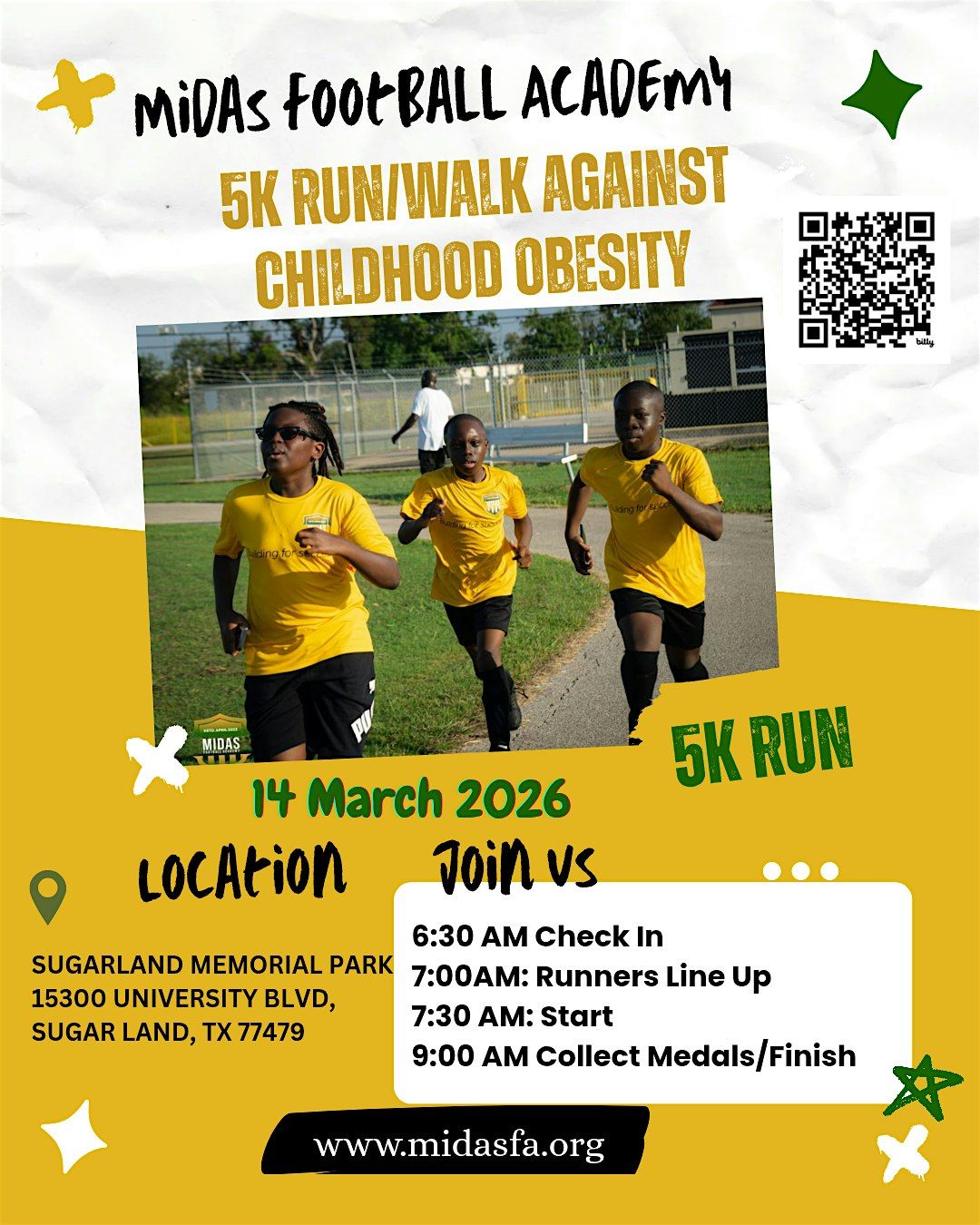 Midas 5K Race Against Childhood Obesity