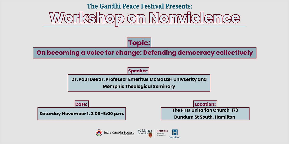 Workshop on Nonviolence