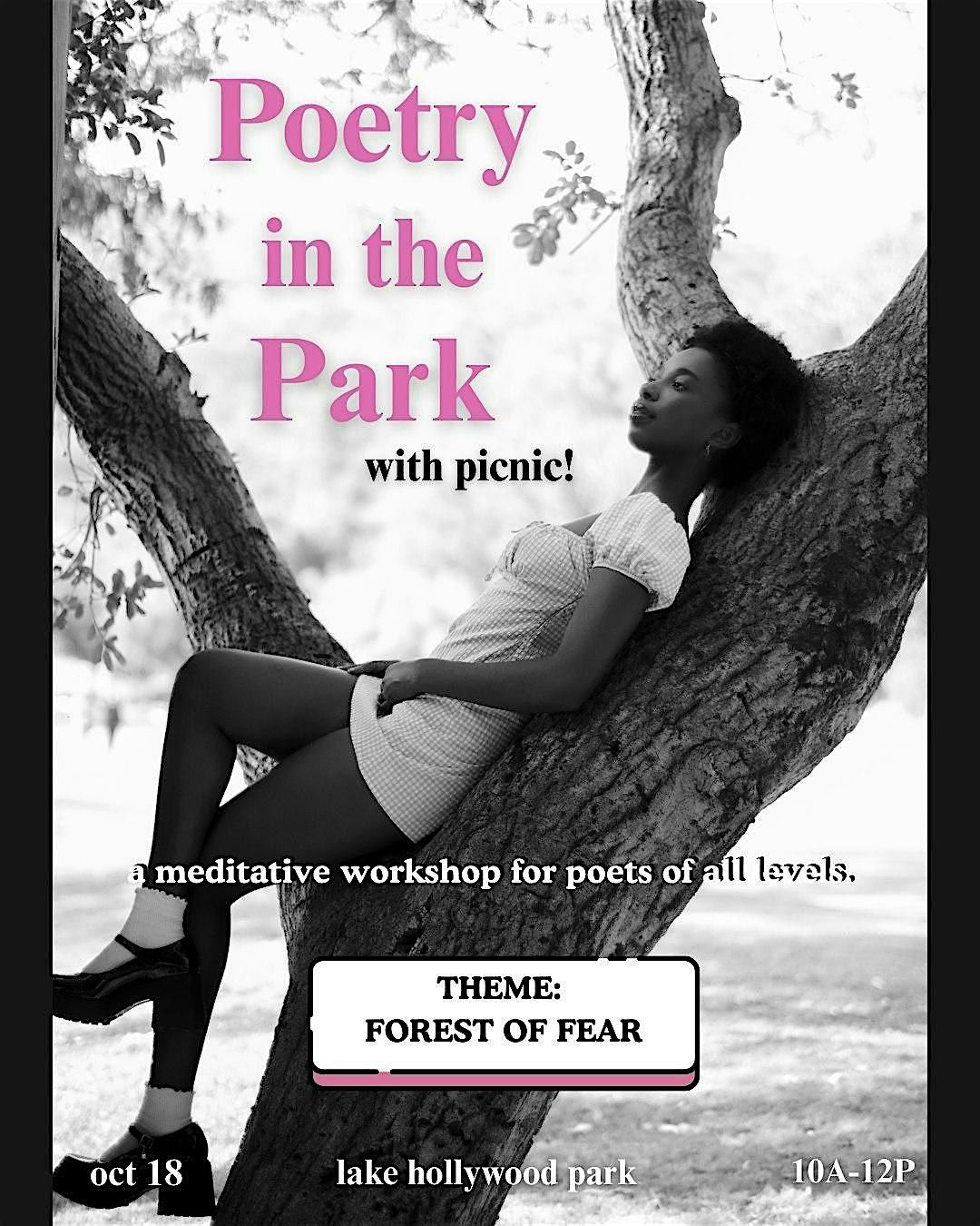 Poetry in the Park with Picnic