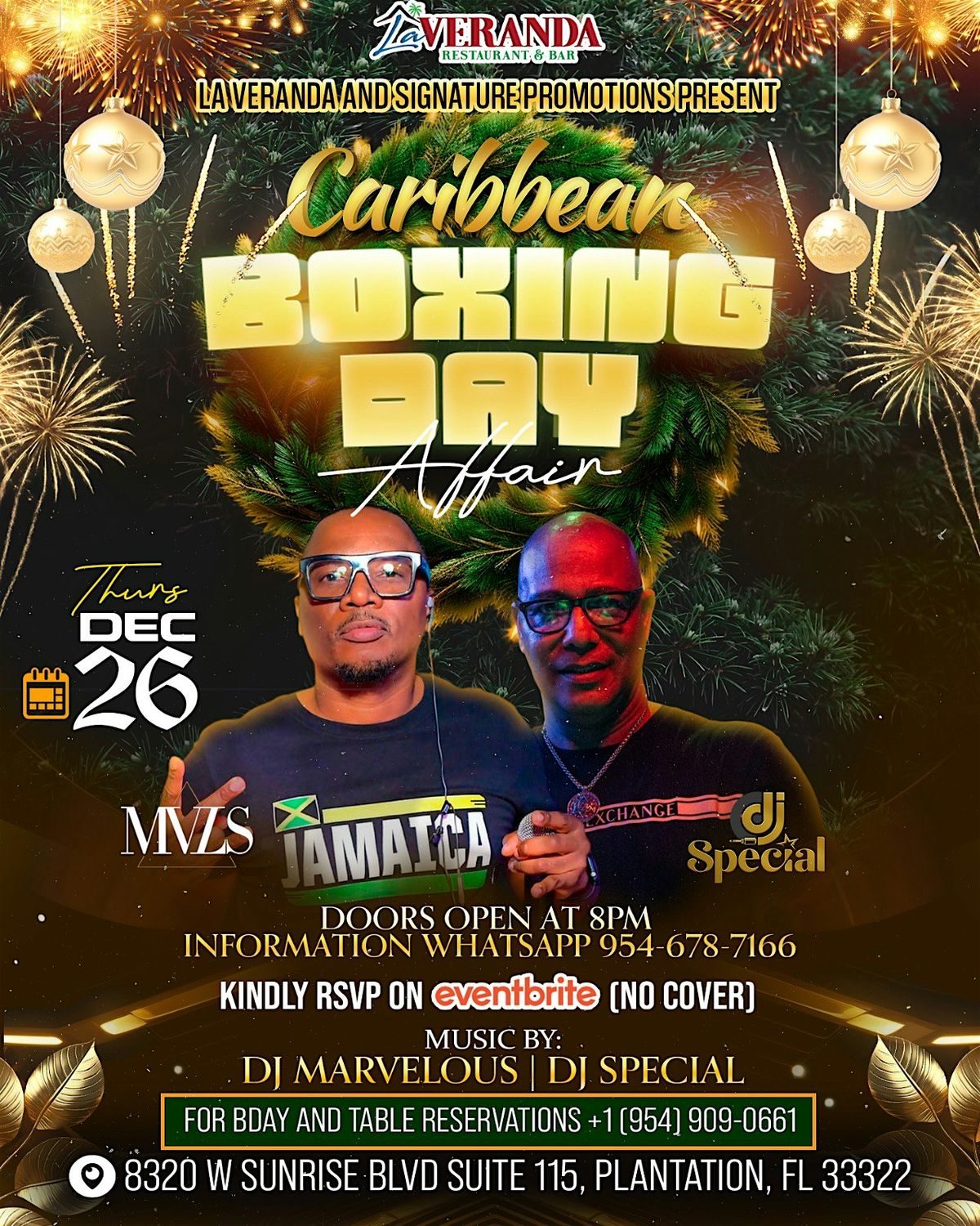 Caribbean Boxing Day Celebration.