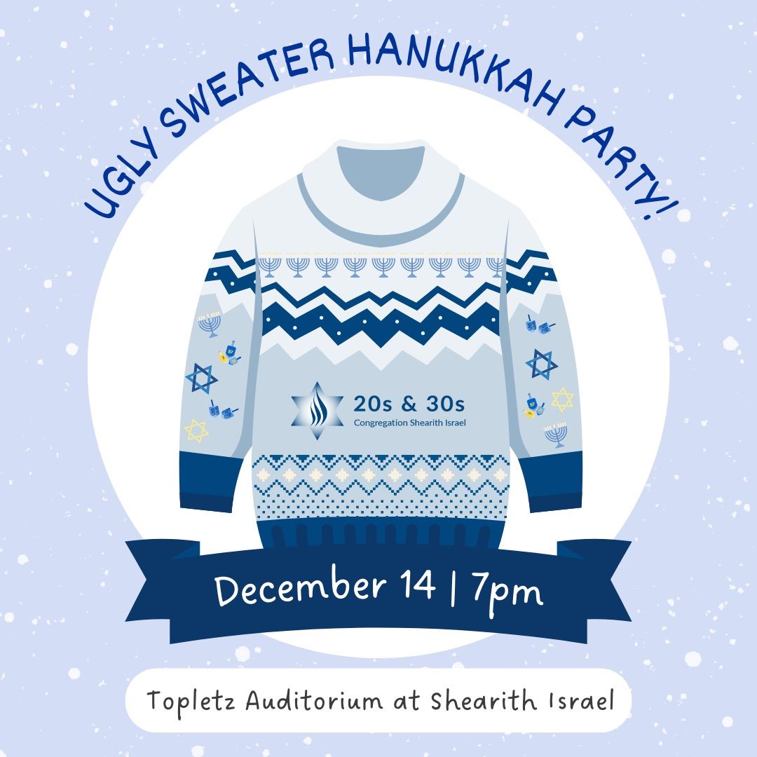 Shearith 20s & 30s Ugly Sweater Hanukkah Party