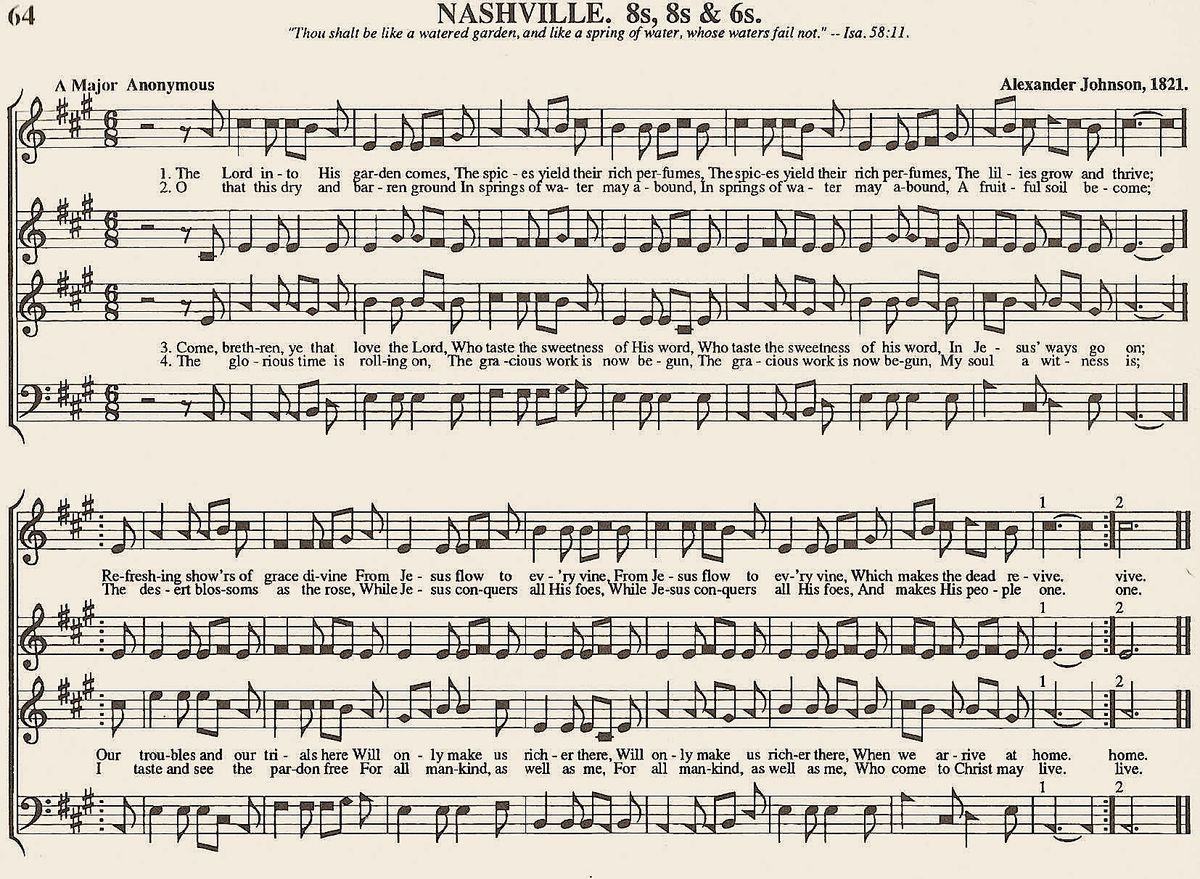 Harpeth Valley \/ Priestley Miller Memorial Sacred Harp singing