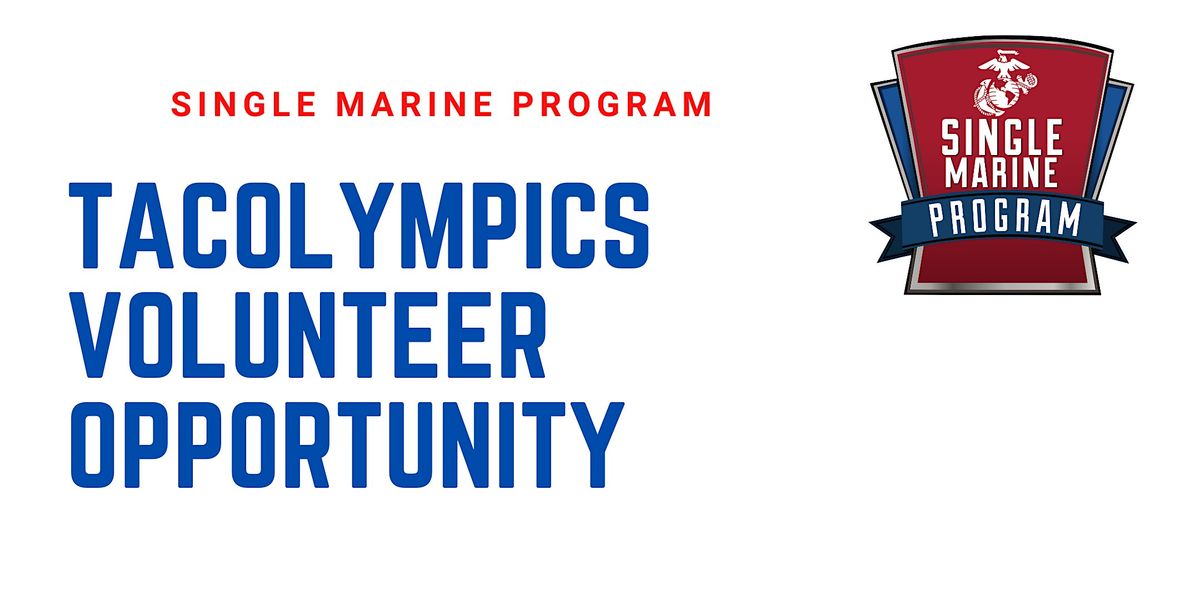 SM&SP TacOlympics Volunteer Opportunity