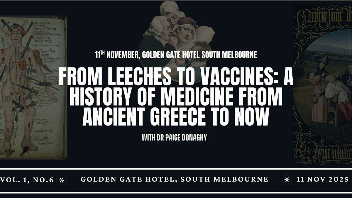 From leeches to vaccines: a history of medicine from ancient Greece to now