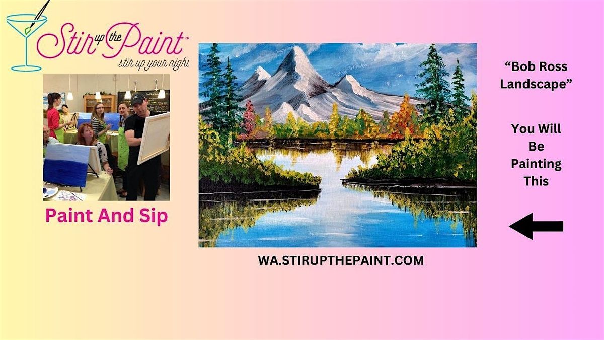 West Seattle Paint and Sip, Paint Party, Paint Night  (Wine Included)
