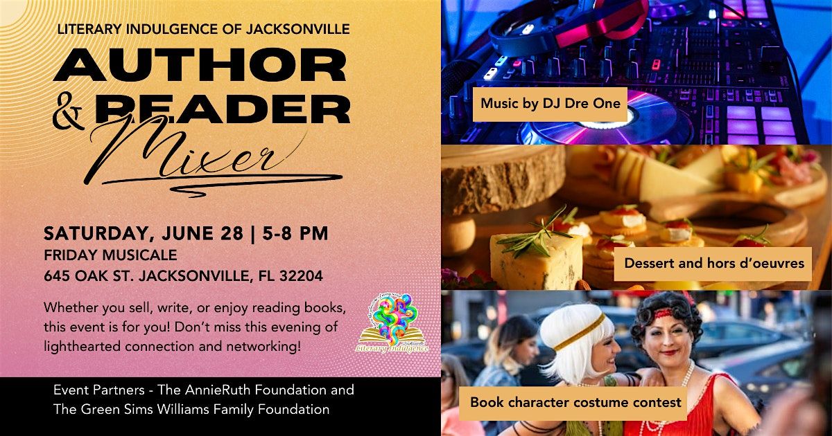 Author & Reader Mixer - Literary Indulgence Book Festival