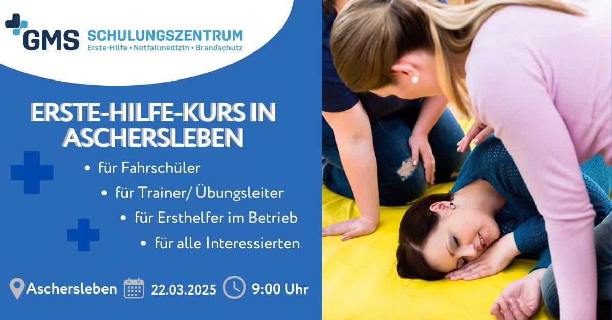 Erste-Hilfe-Kurs in Aschersleben