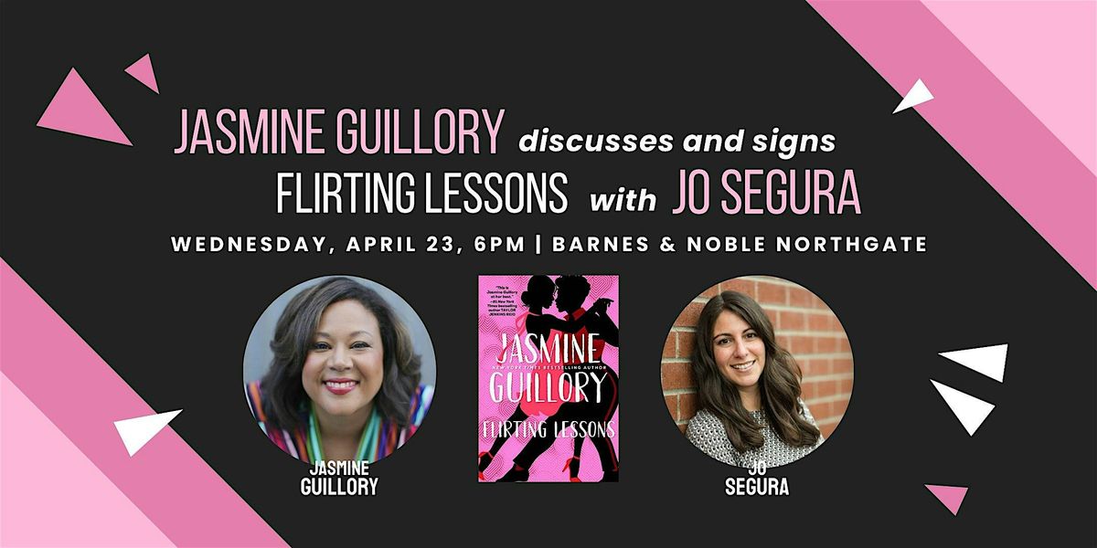 Jasmine Guillory discusses and signs FLIRTING LESSONS at B&N Northgate