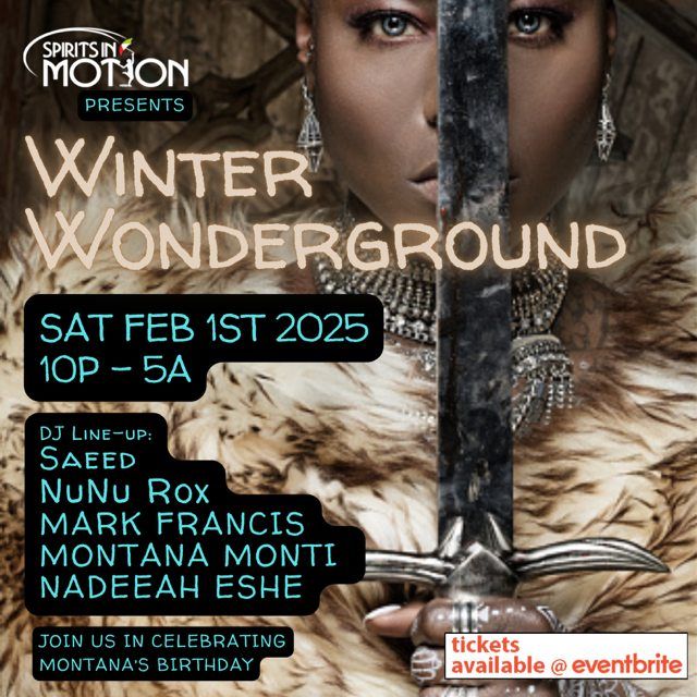 Spirits in Motion presents Winter Wonderground