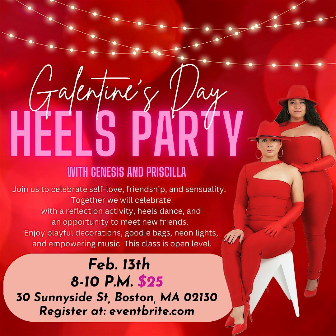 Galentine's Day Heels Dance Party