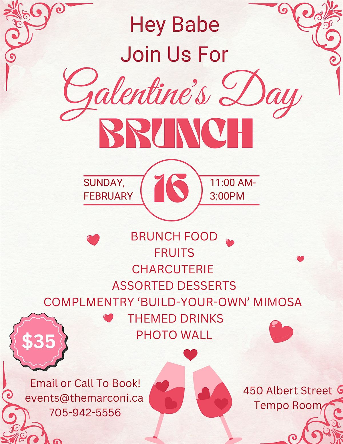 Galentine's Day Brunch