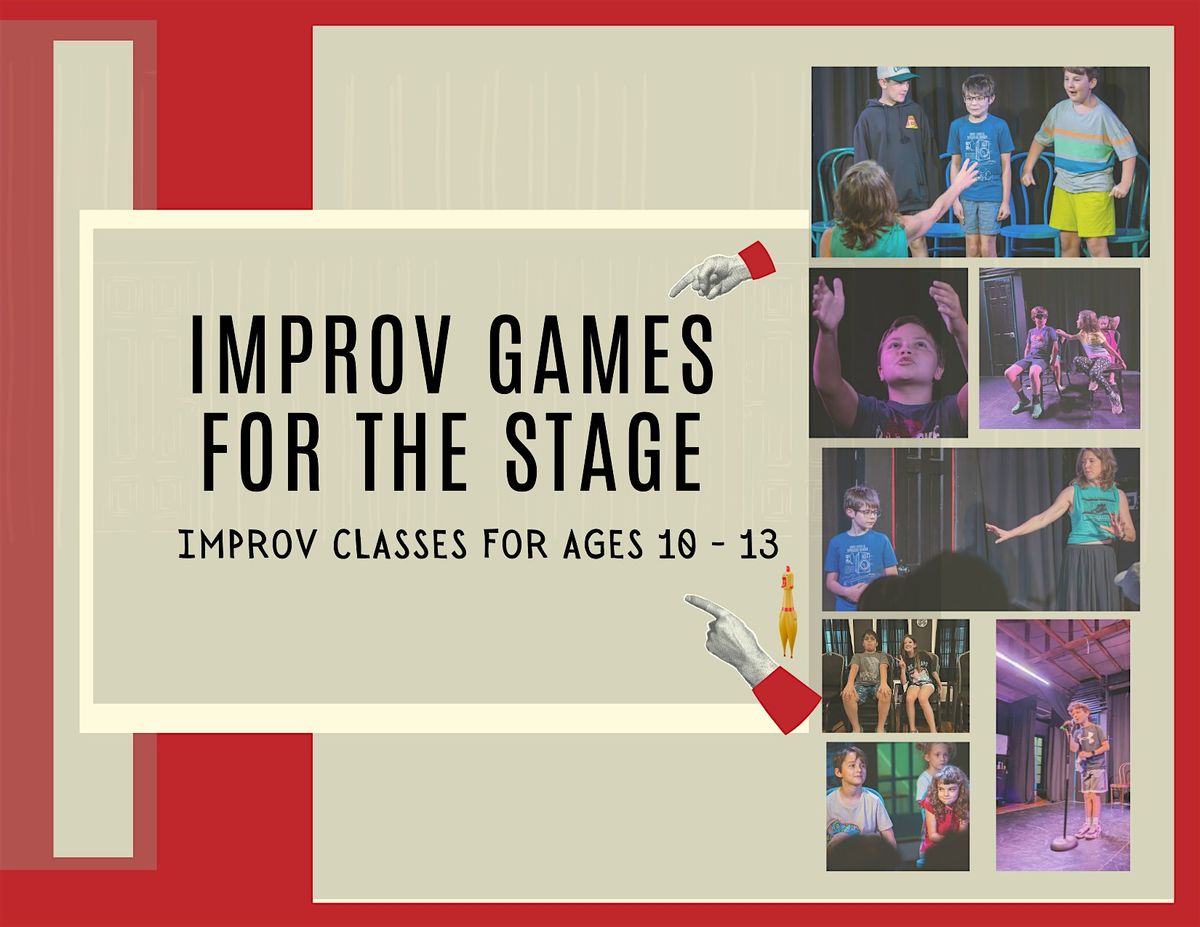 Improv Games for the Stage