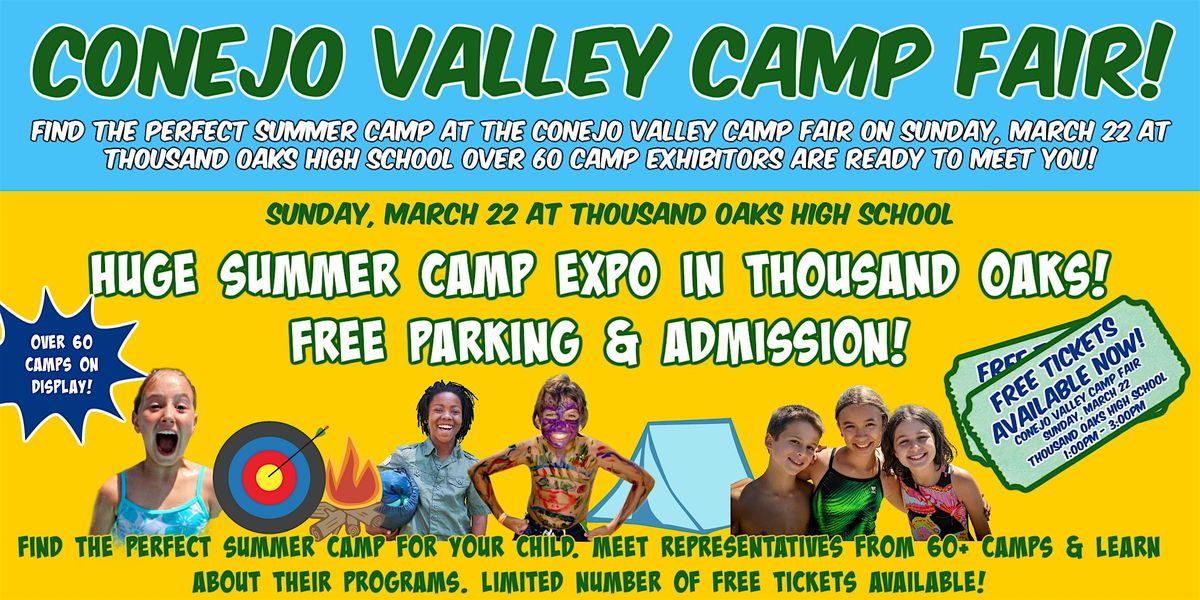 Conejo Valley Camp Fair at Thousand Oaks High School