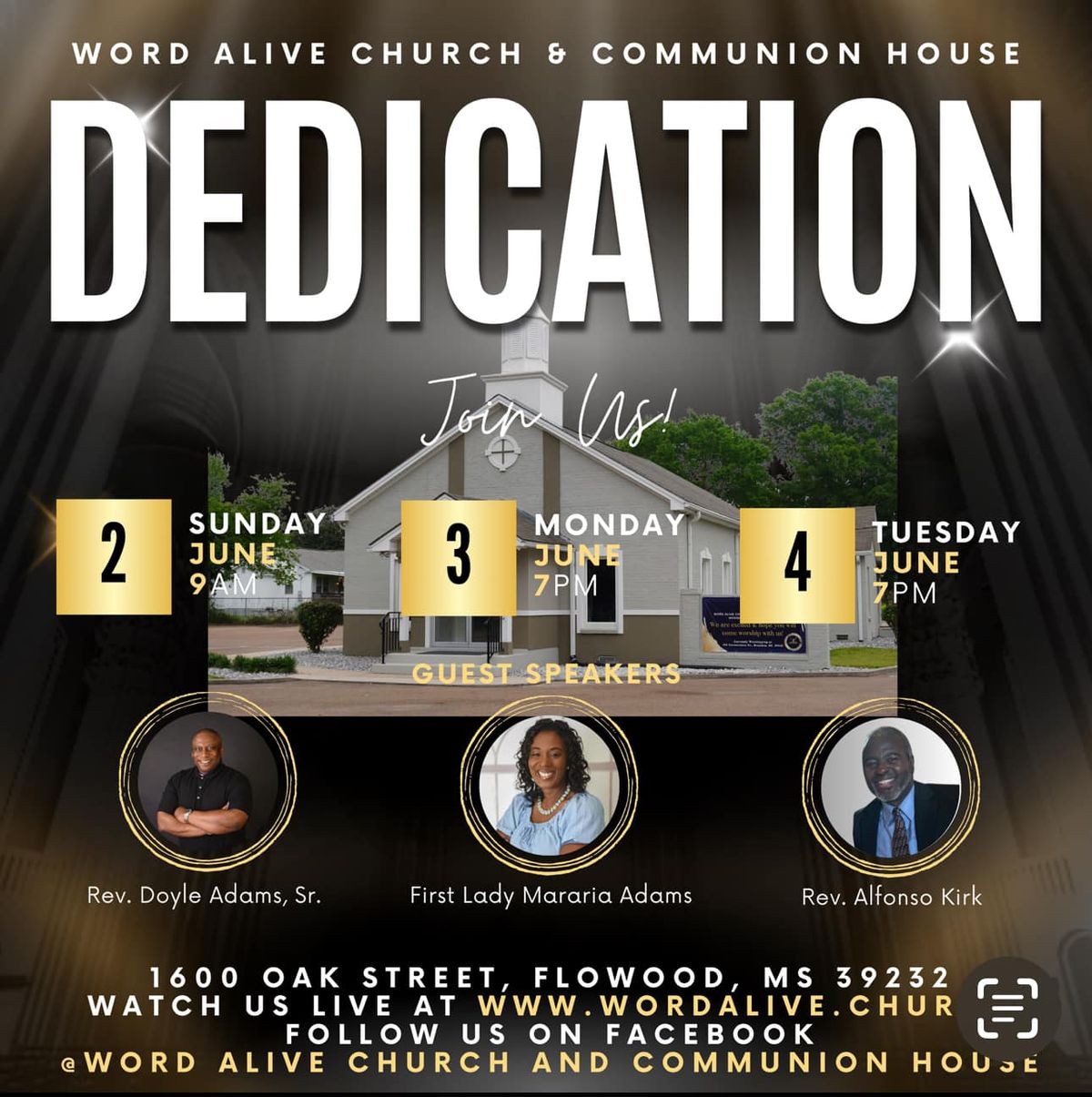 Word Alive Church & Communion House Dedication 