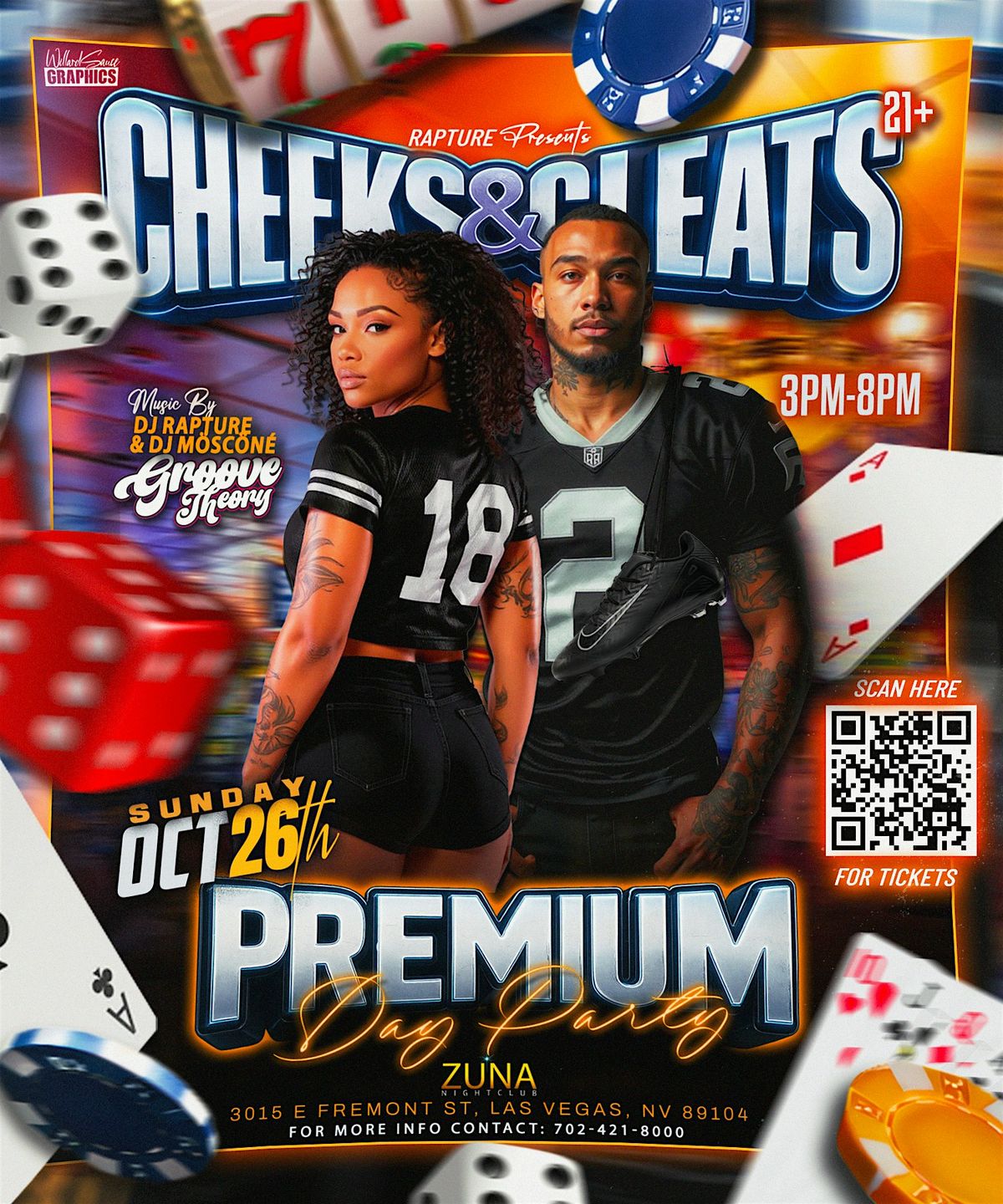 Groove Theory Las Vegas \u2014 Cheeks & Cleats Premium Day Party