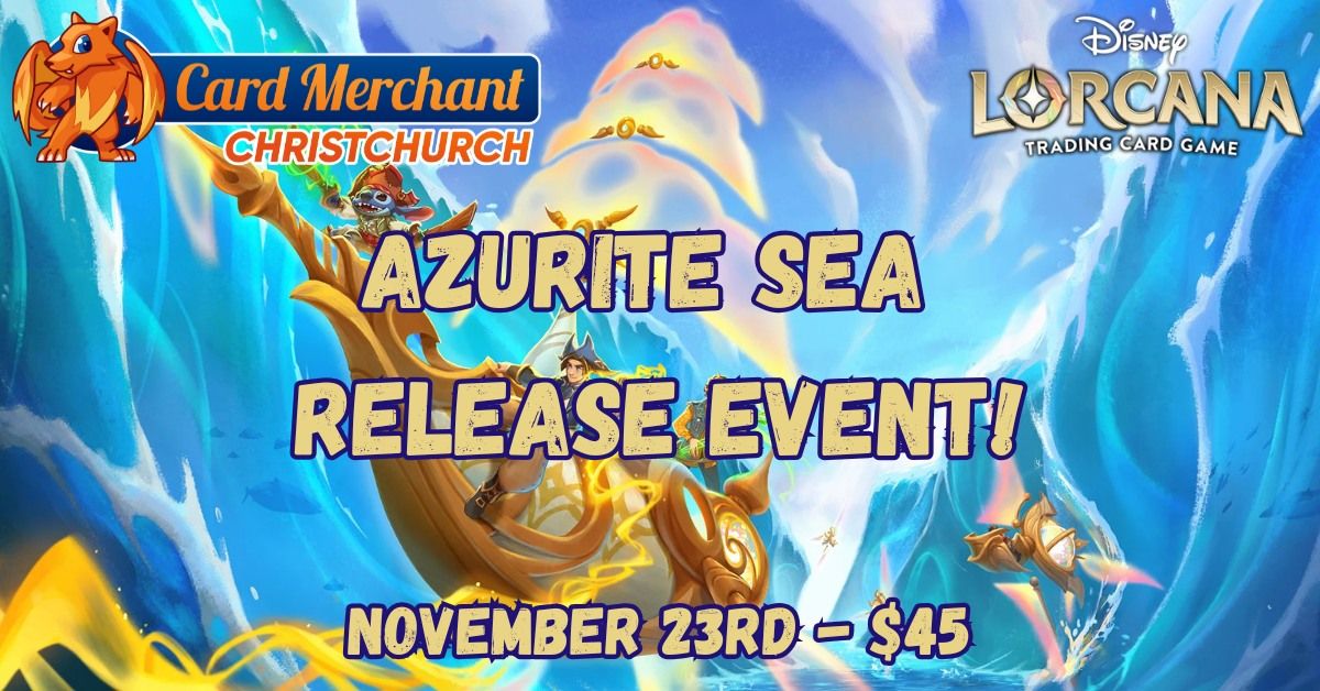 Azurite Sea Release Draft Event!