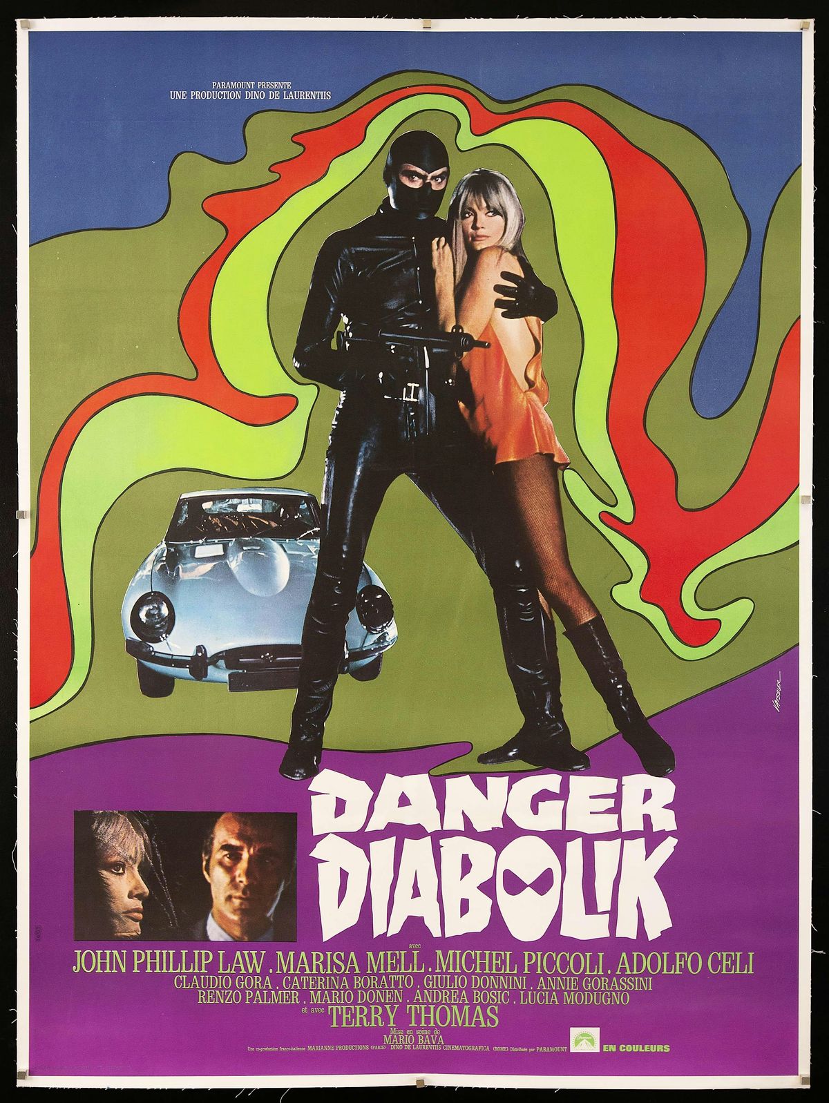 35mm 60's classic DANGER: DIABOLIK Holiday Party @  Million Dollar Theater