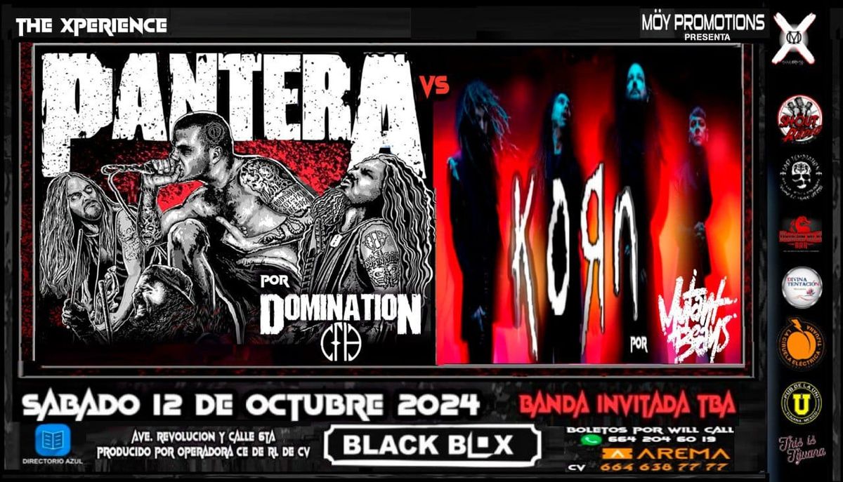 MOY Promotion The XPERIENCE \/  PANTERA por Domination CFH vs  KORN por Mutant Beans