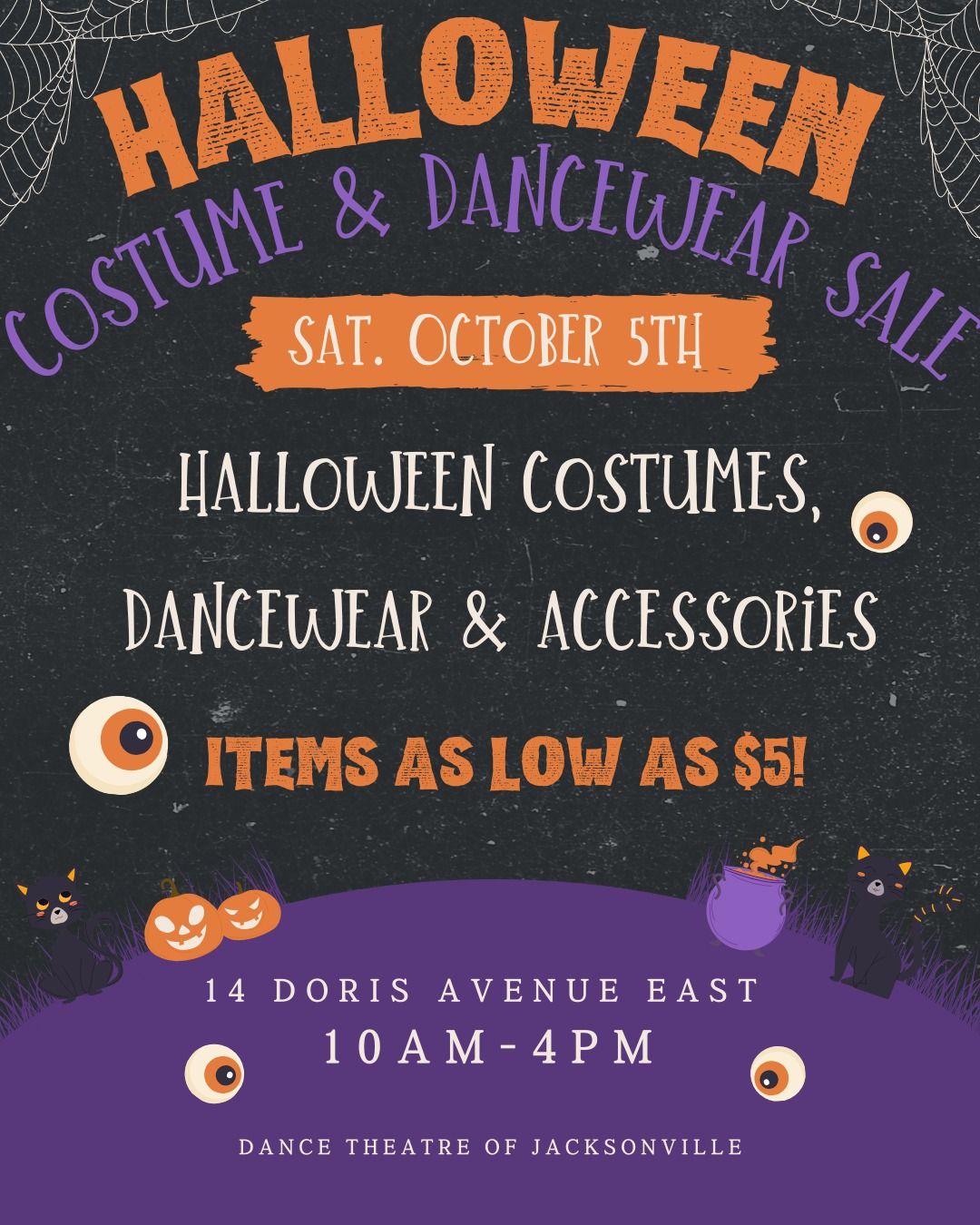 Halloween Costume and Dancewear Sale!