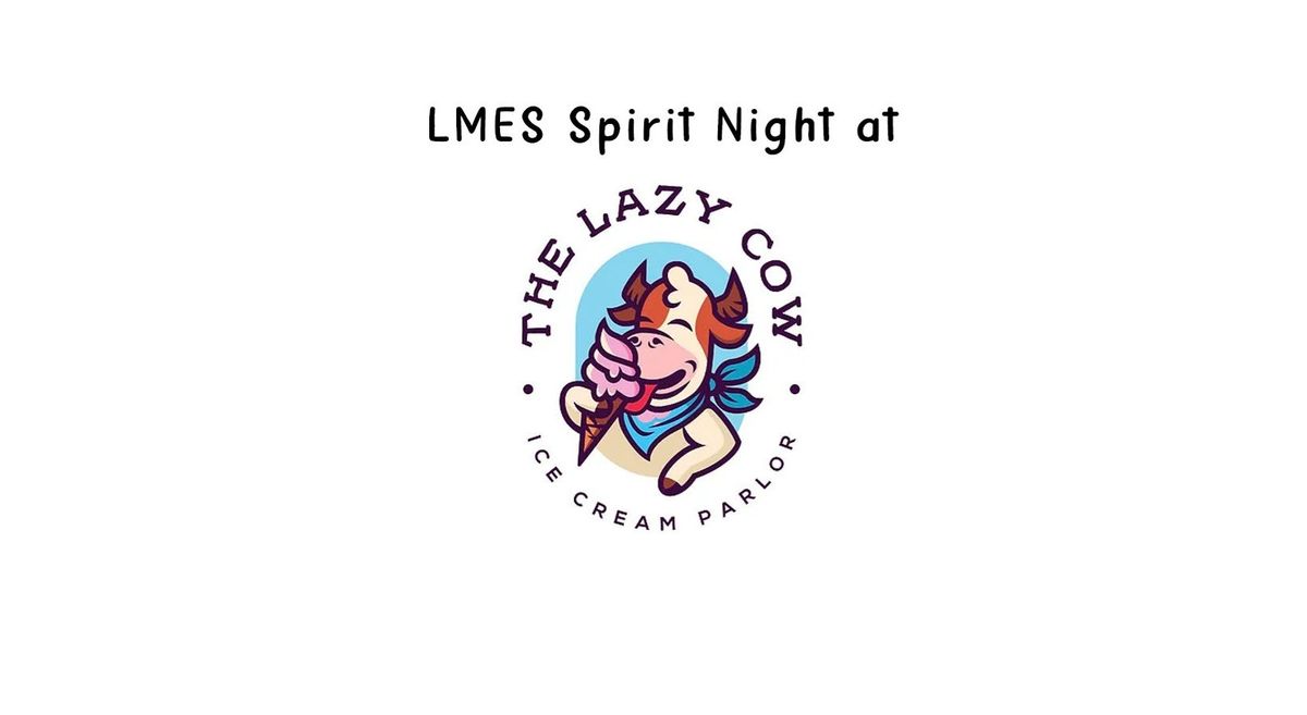 LMES Spirit Night at Lazy Cow