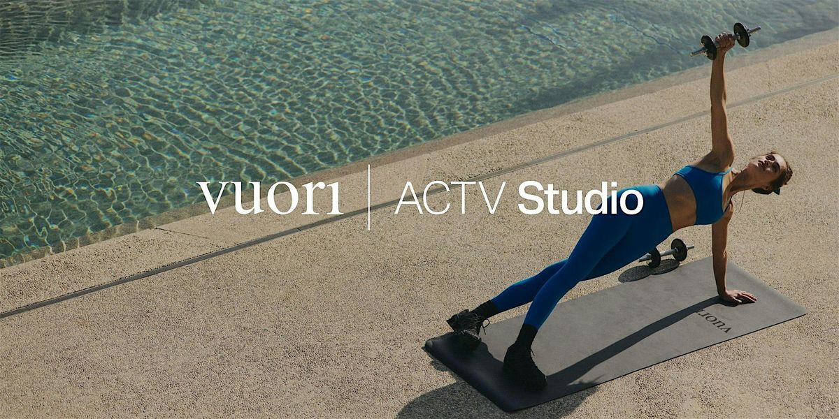 ACTV Studio IRL: Vuori Georgetown x Toolbox Pilates