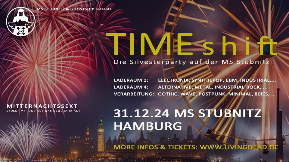 TIMEshift - new year's eve event @ MS Stubnitz