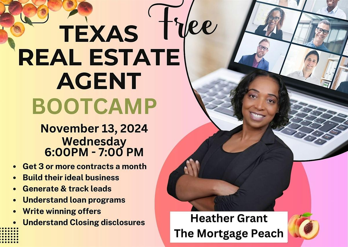 Free Texas Real Estate Agent BOOTCAMP