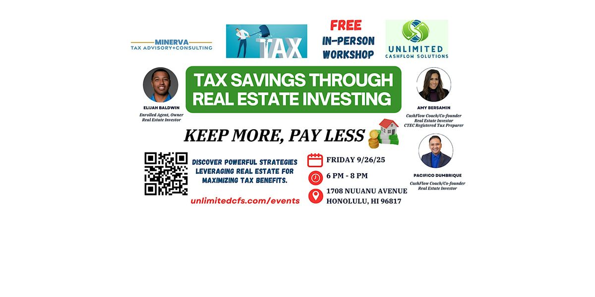 Tax Savings Through Real Estate Investing in Nu'uanu