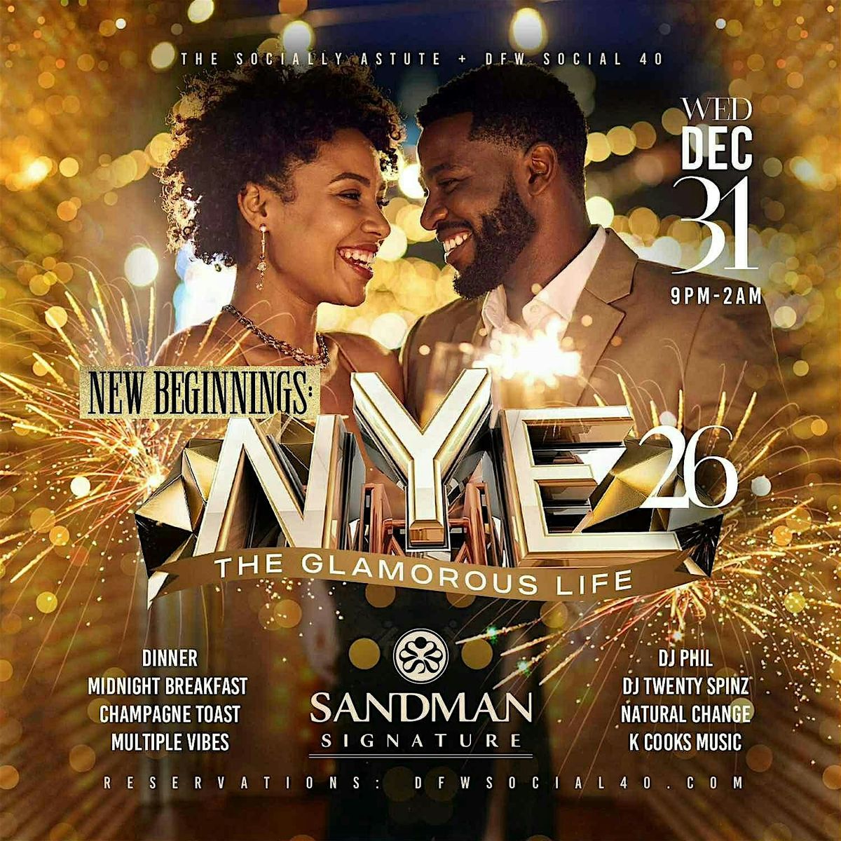 New Beginnings NYE '26 - The Glamourous Life