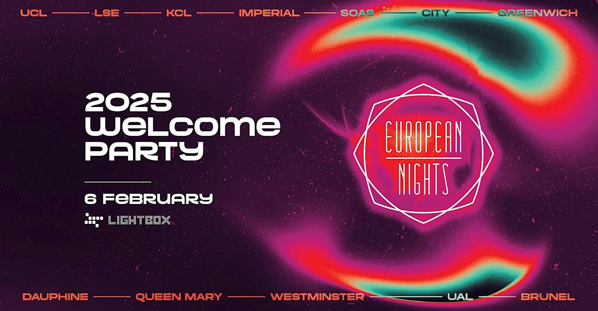 European Nights Welcome 2025 Party