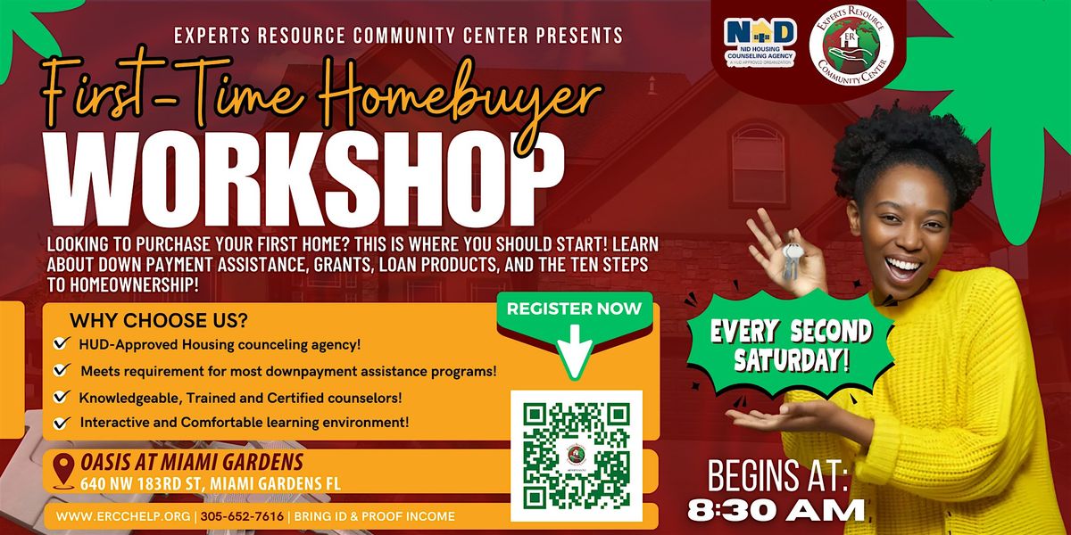 HUD-Certified First time Homebuyer Workshop