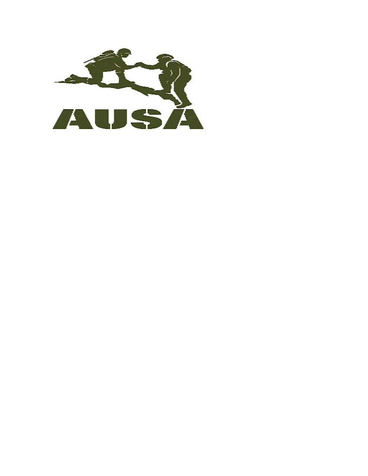 AUSA Redstone-Huntsville Chapter Board of Directors Quarterly Meeting