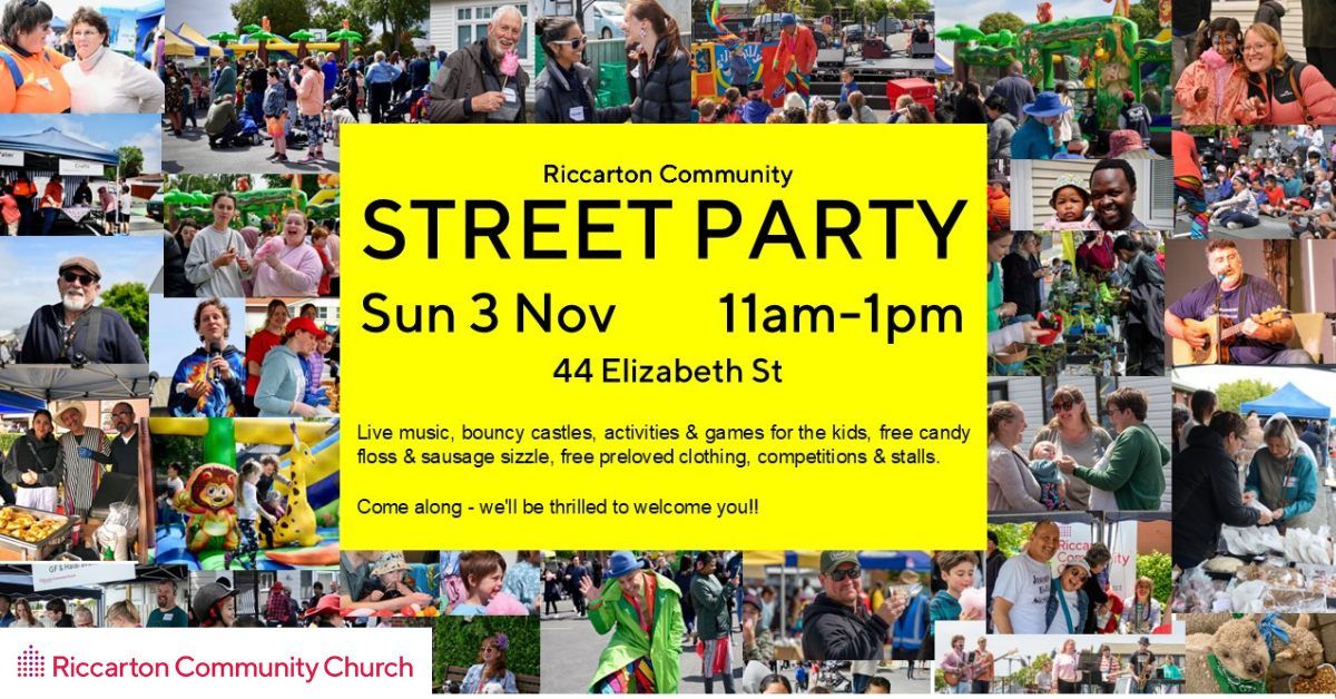 Riccarton Community STREET PARTY