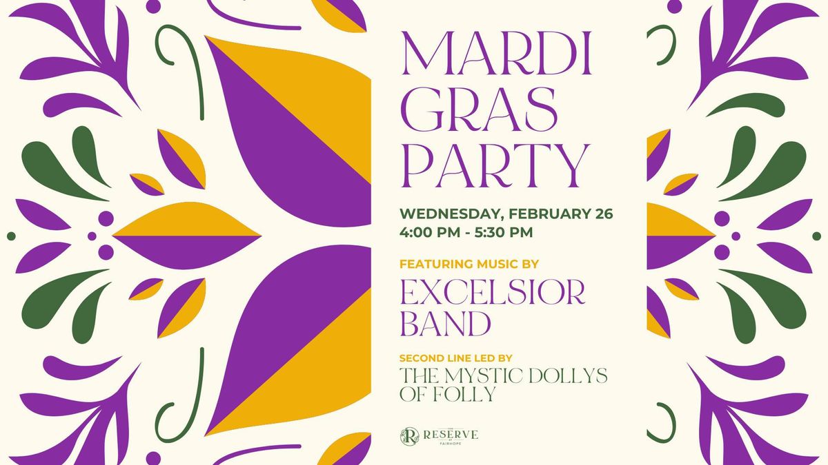 Mardi Gras Party at The Reserve at Fairhope! 