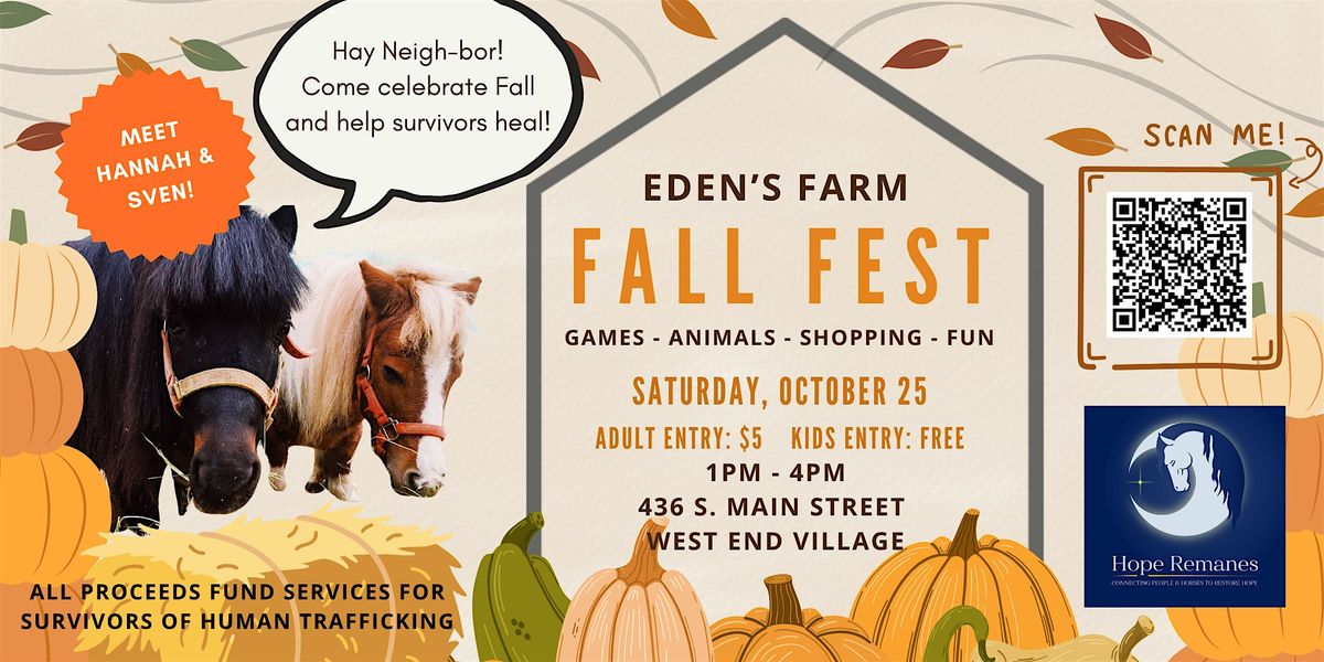 Eden's Farm's Fall Festival