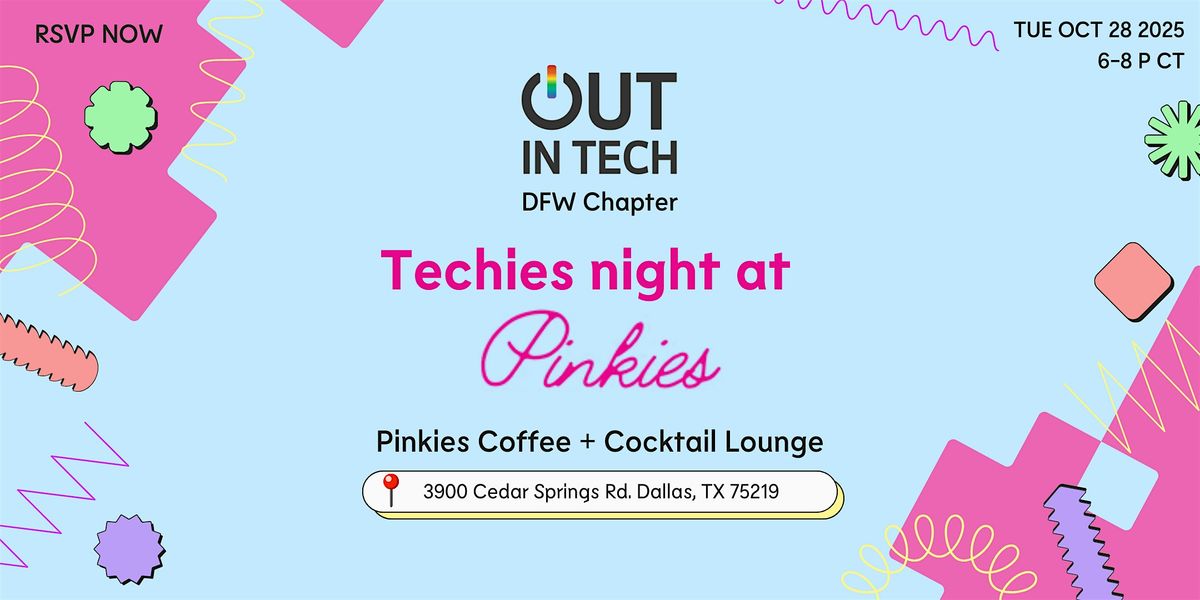 Out in Tech DFW | Techies night at Pinkies