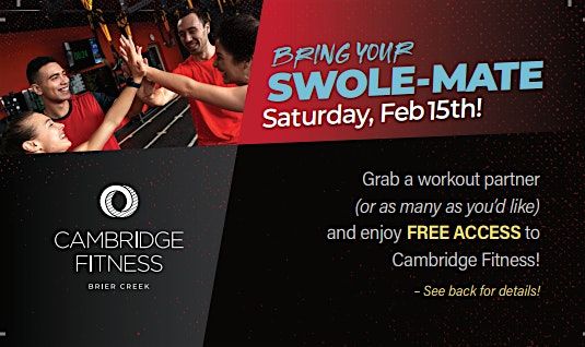 FREE Open House- Swolemate Saturday!