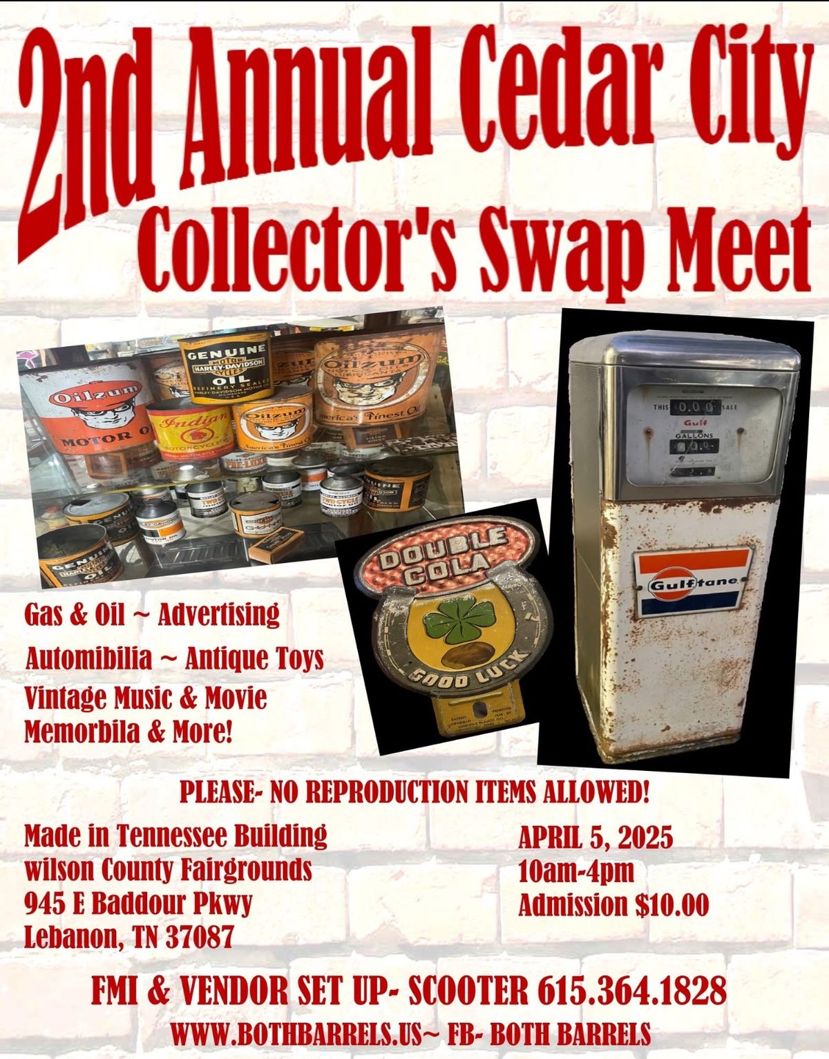 2nd Cedar City Collectors Swap Meet